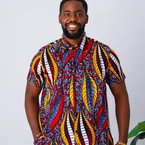 African Print Shirt for Men